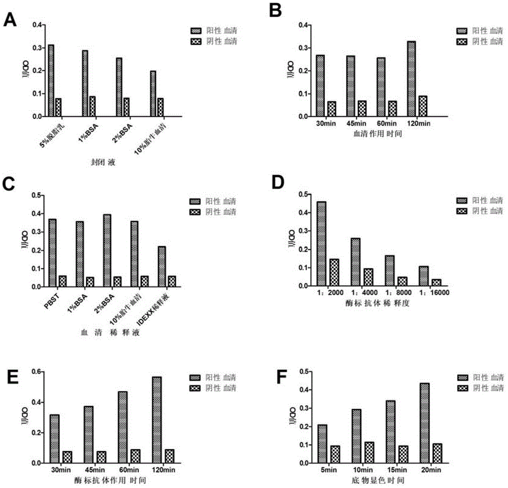 ELISA differential diagnosis kit, method and application of prrsv gene marker vaccine strain