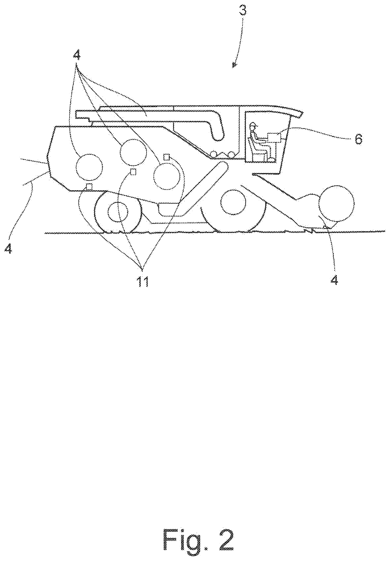 Method for executing an agricultural work process on a field