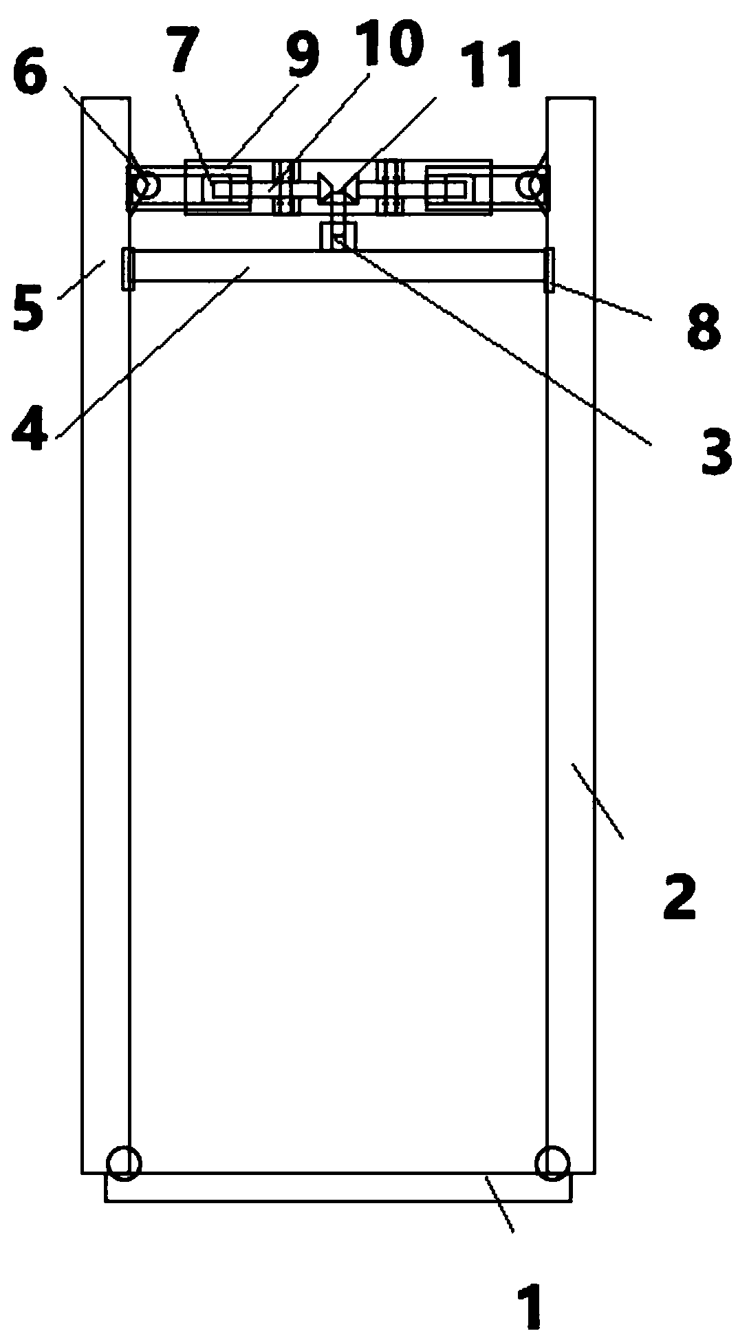 Dual-use outdoor safe tent cage capable of isolating moisture and changing gaps and method