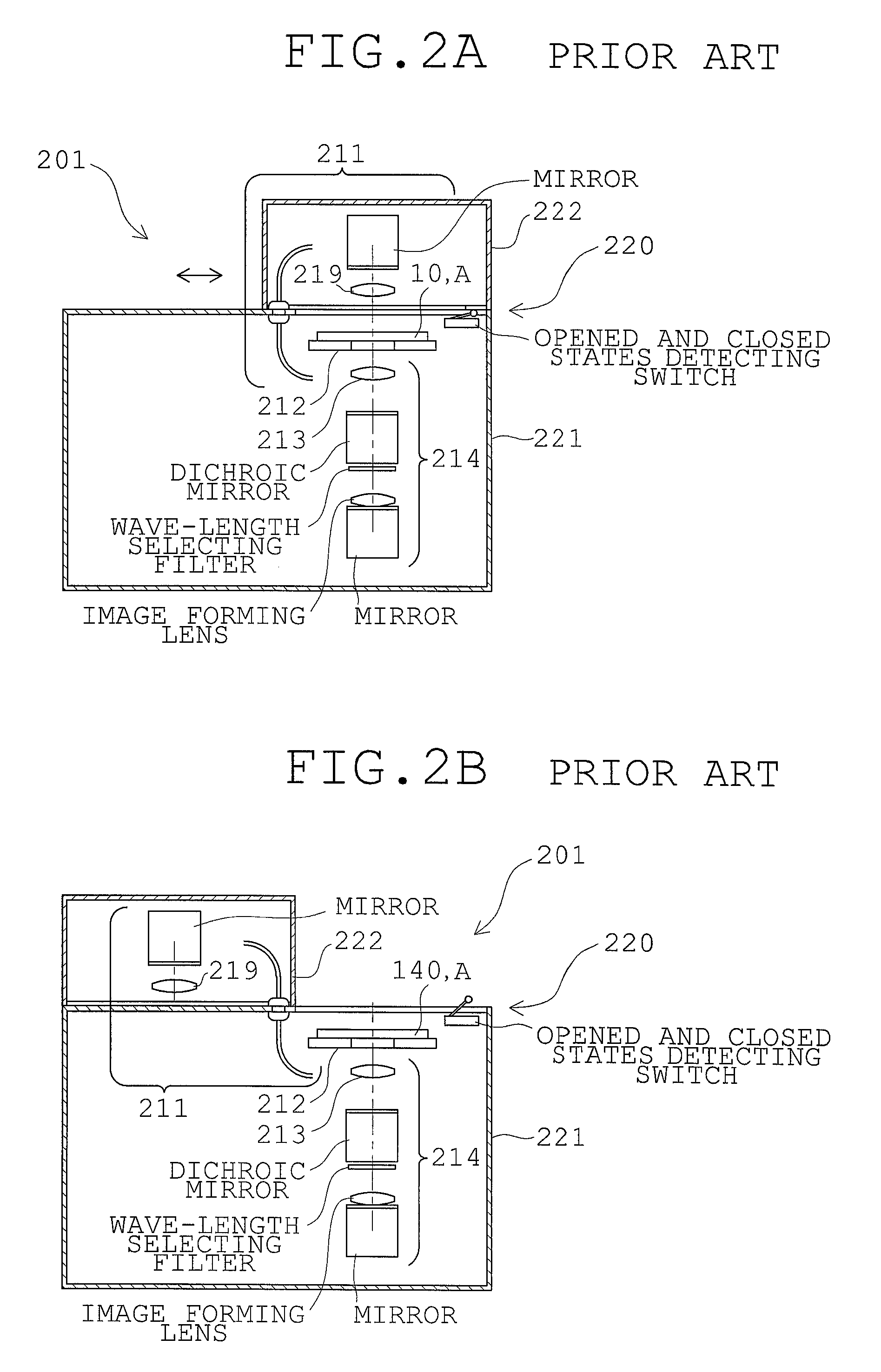 Box-type motor-operated microscope