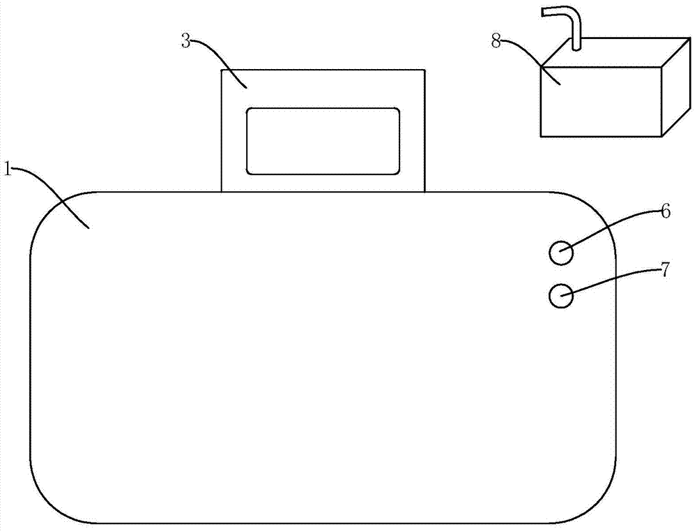 An electronic scale that can use soft materials as a weighing platform