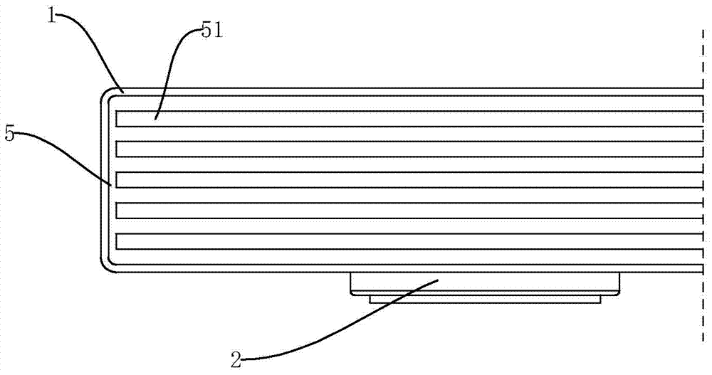 An electronic scale that can use soft materials as a weighing platform