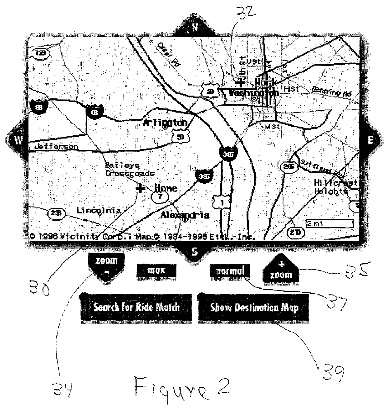 System for providing ride matching services using e-mail and the internet