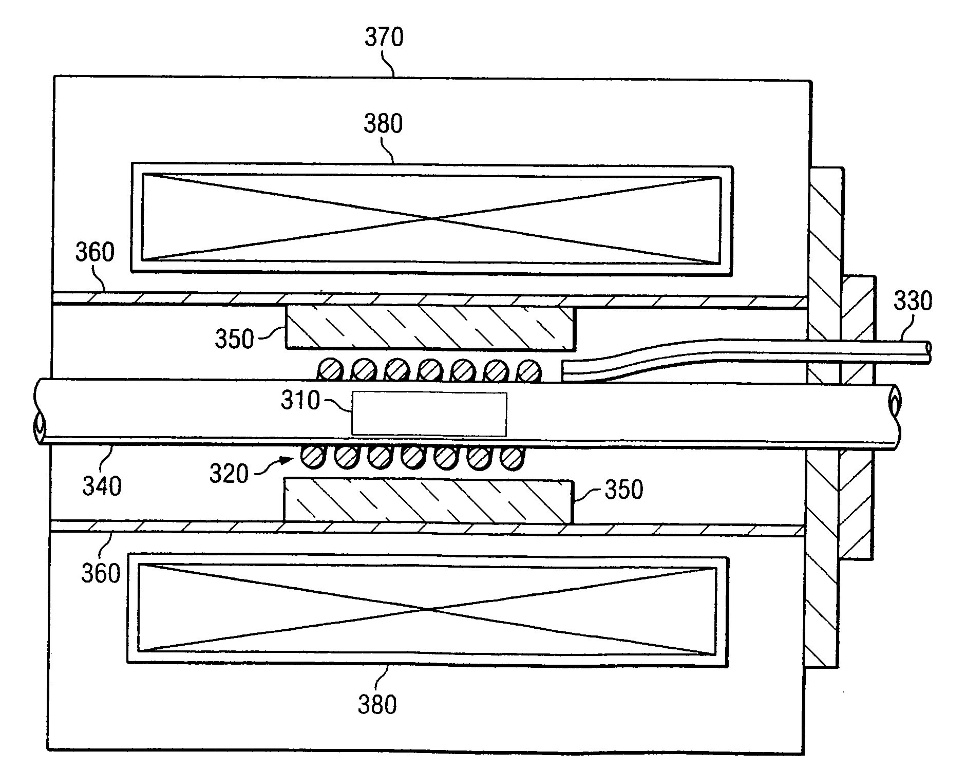 High magnetic field ohmically decoupled non-contact technology