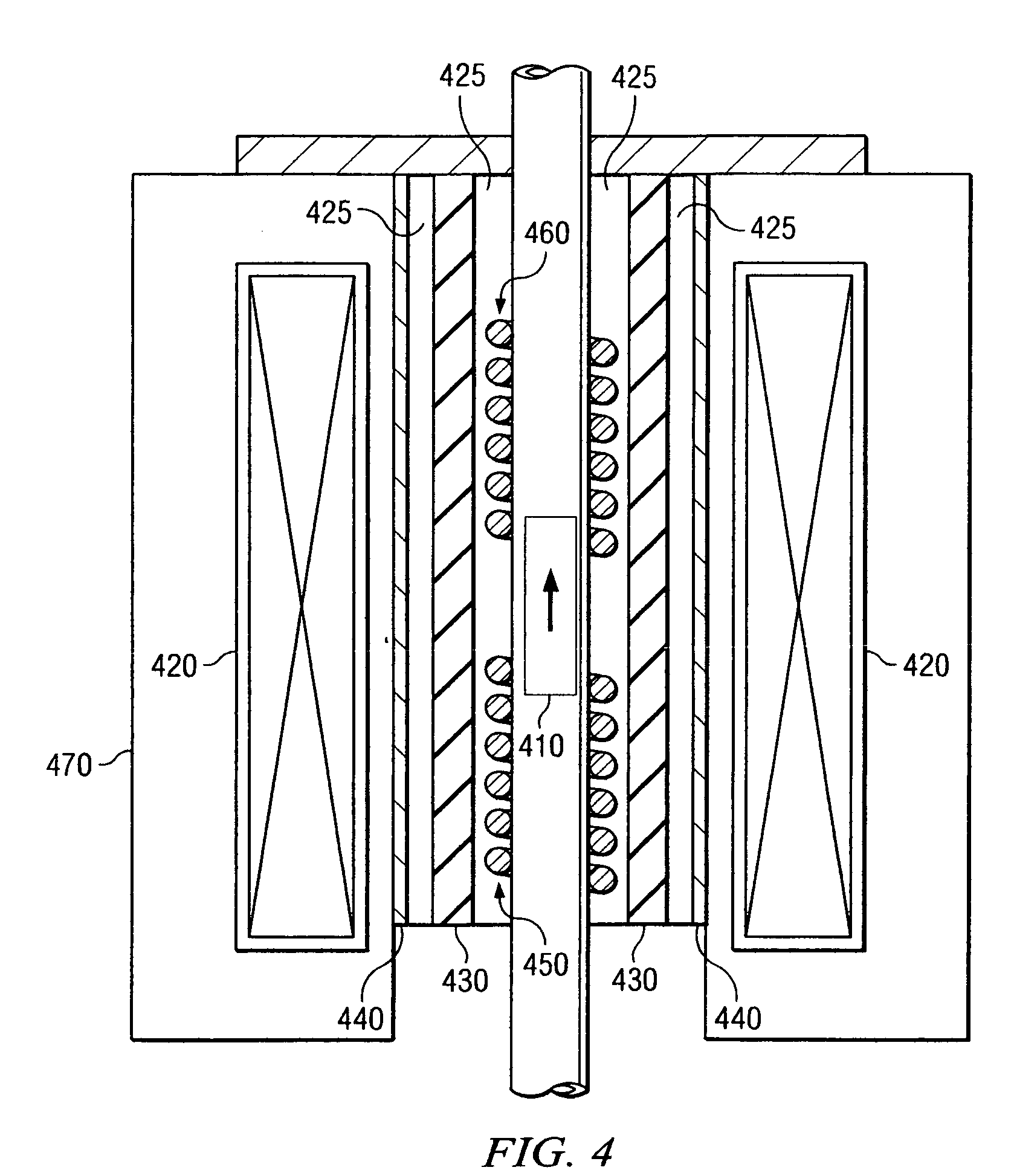 High magnetic field ohmically decoupled non-contact technology