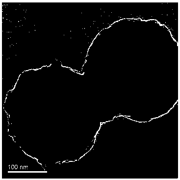 Preparation method and application of core-shell magnetic gamma-cyclodextrin polymer composite material