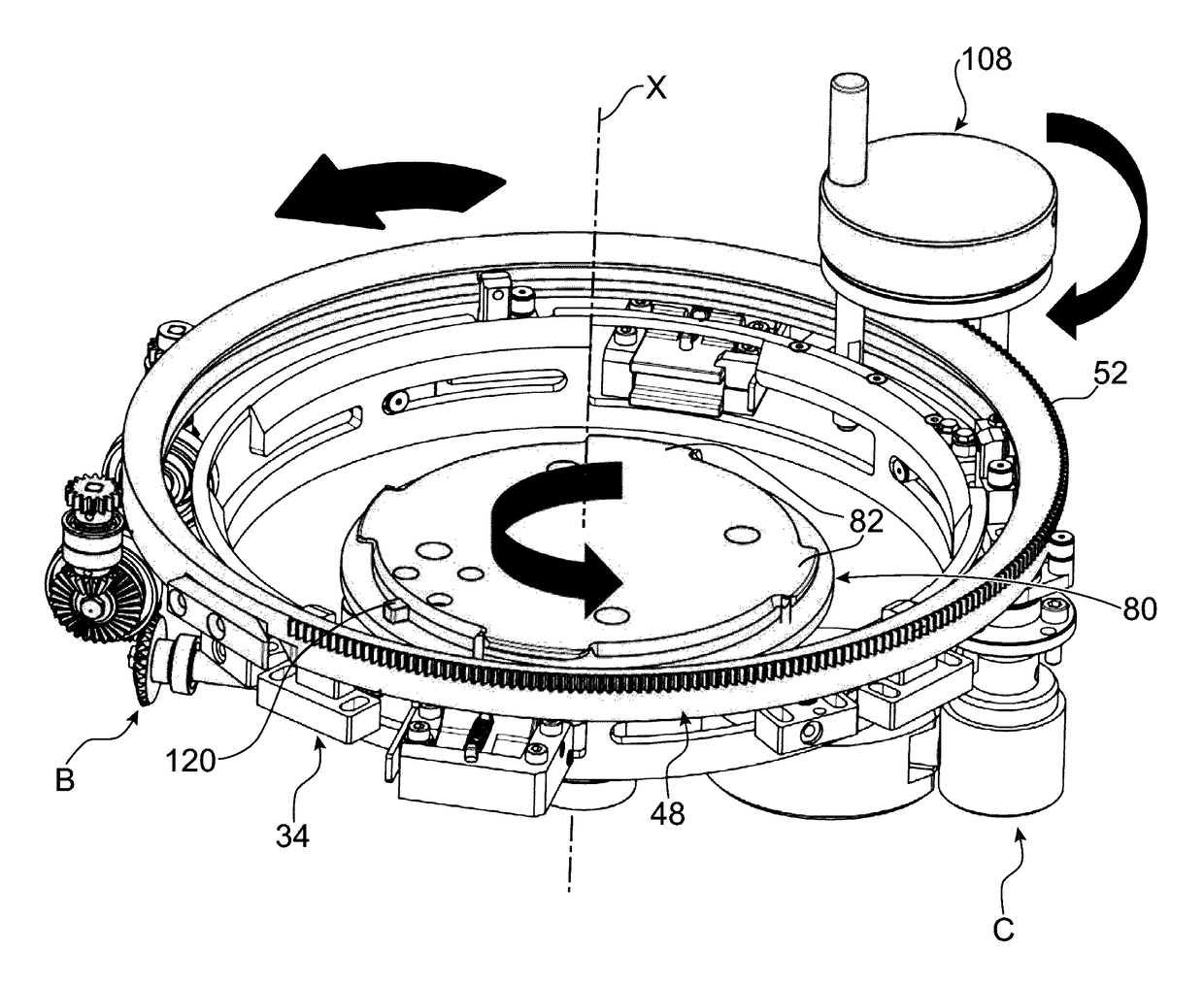 Device providing fluidtight connection with improved operational safety