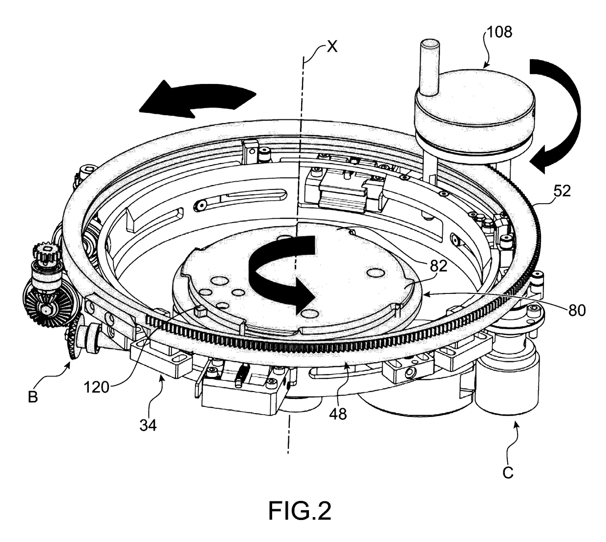 Device providing fluidtight connection with improved operational safety