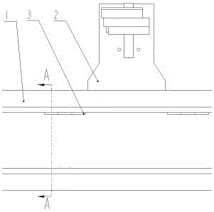 Embedment type nut used for drilling jumbo propeller