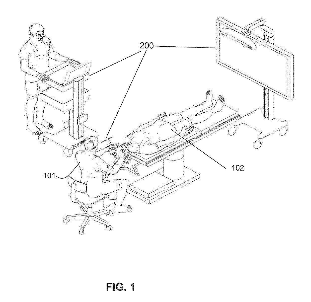 Virtual operating room layout planning and analysis tool