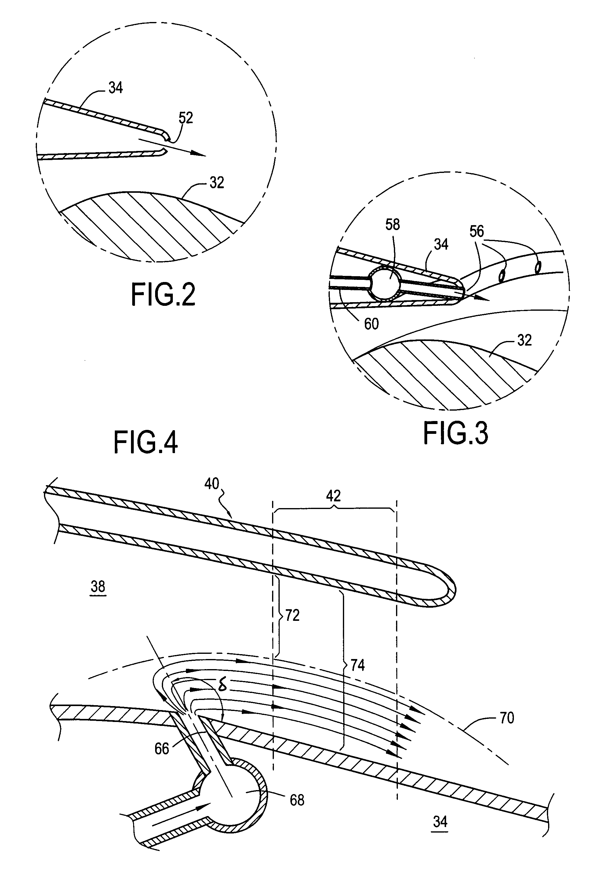 Bypass turbomachine with artificial variation of its throat section