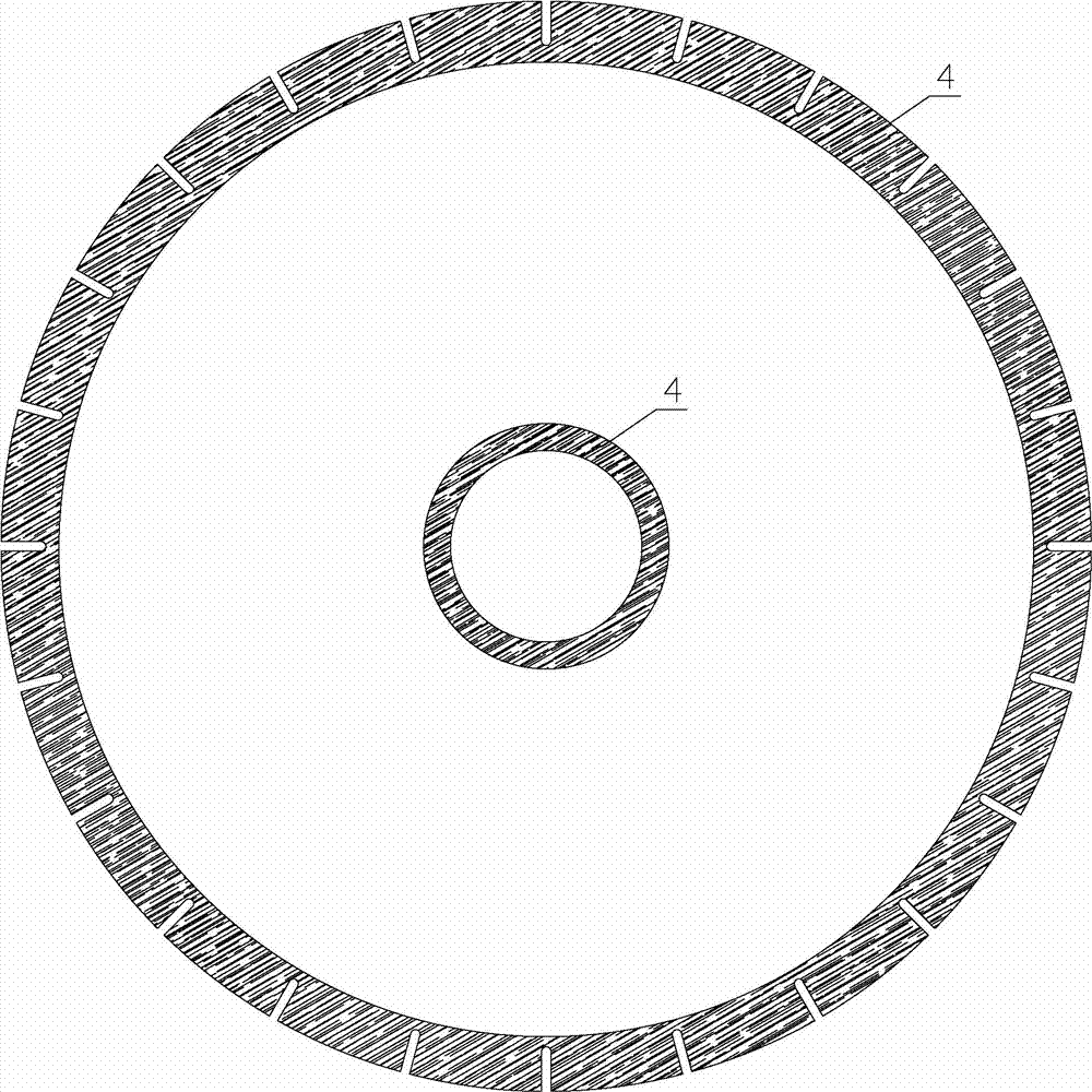 Adhesive composite silencing saw blade primary structure