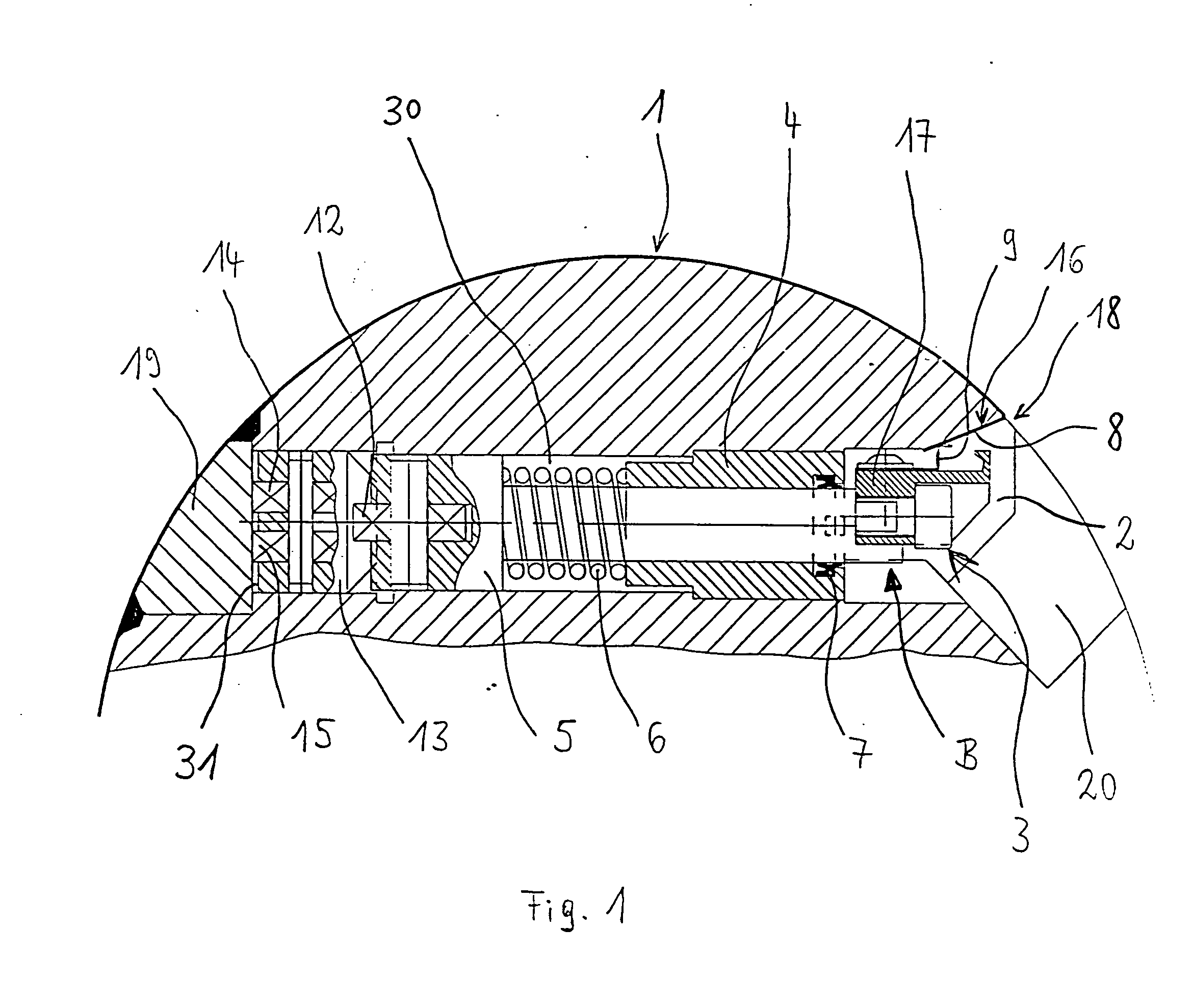 Plate cylinder of a printing press