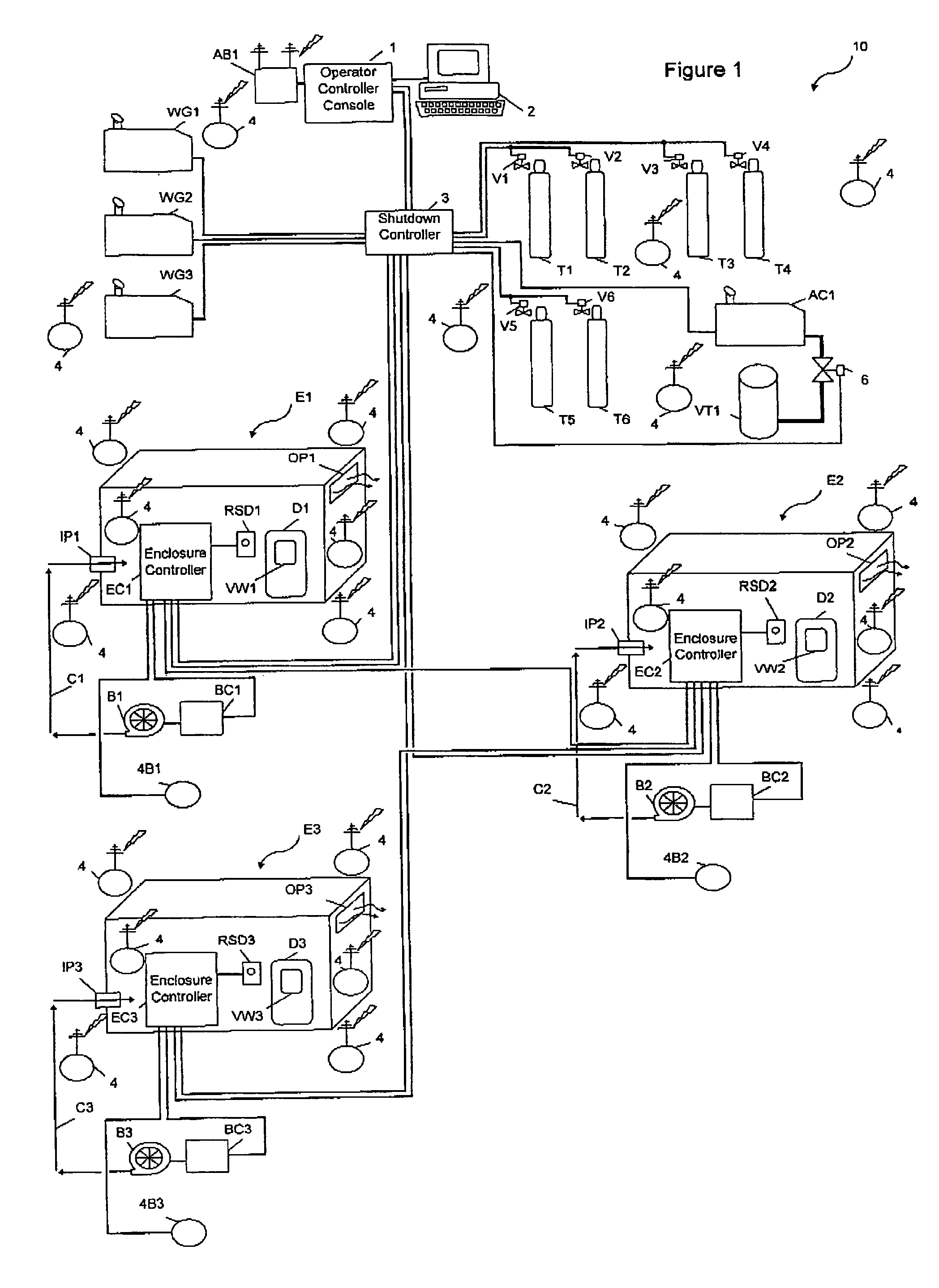 Enclosure system allowing for hot work within the vicinity of flammable and combustible material