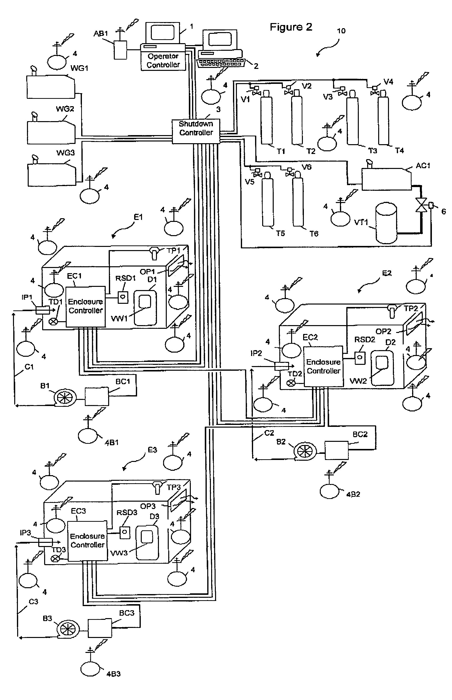 Enclosure system allowing for hot work within the vicinity of flammable and combustible material