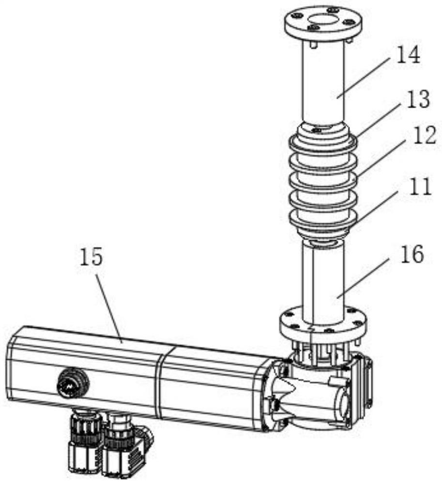 Sectional control system for extremely low tension of tows in tow placement equipment