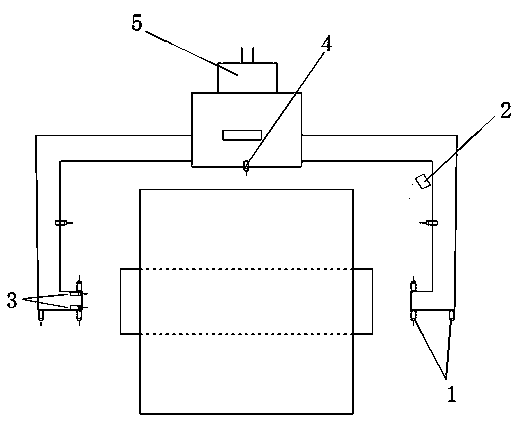 Steel coil stocking crane control system and control method