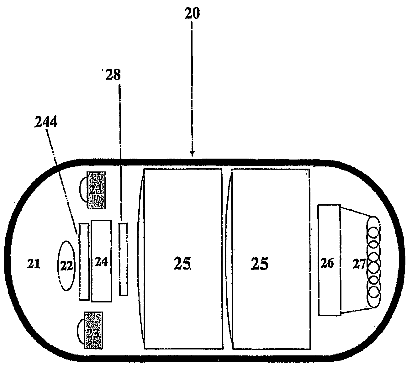 Methods, device and system for in vivo diagnosis