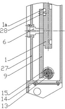 Automatic tool changing device of high-speed machining center