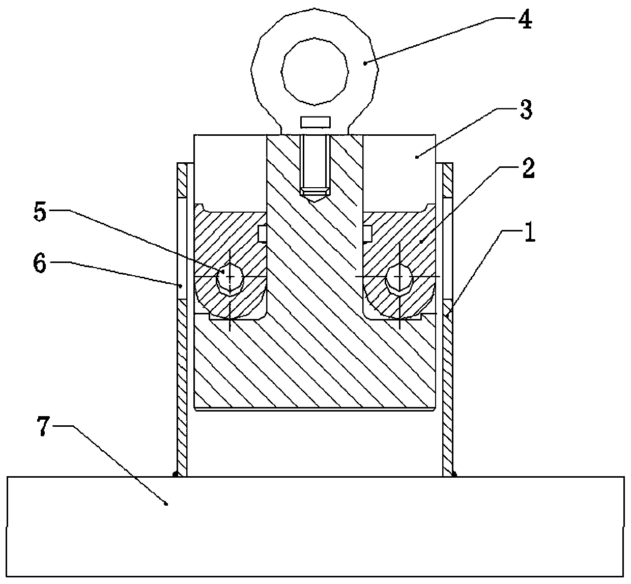 Novel quick self-unhooking device