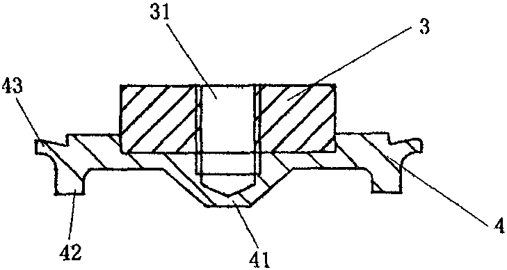 Welding method for aluminum-steel composite member and aluminum-steel composite member