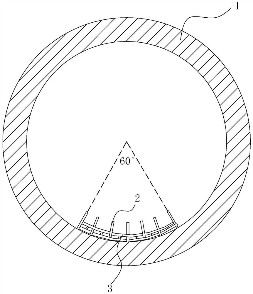 A kind of masonry method of rotary kiln