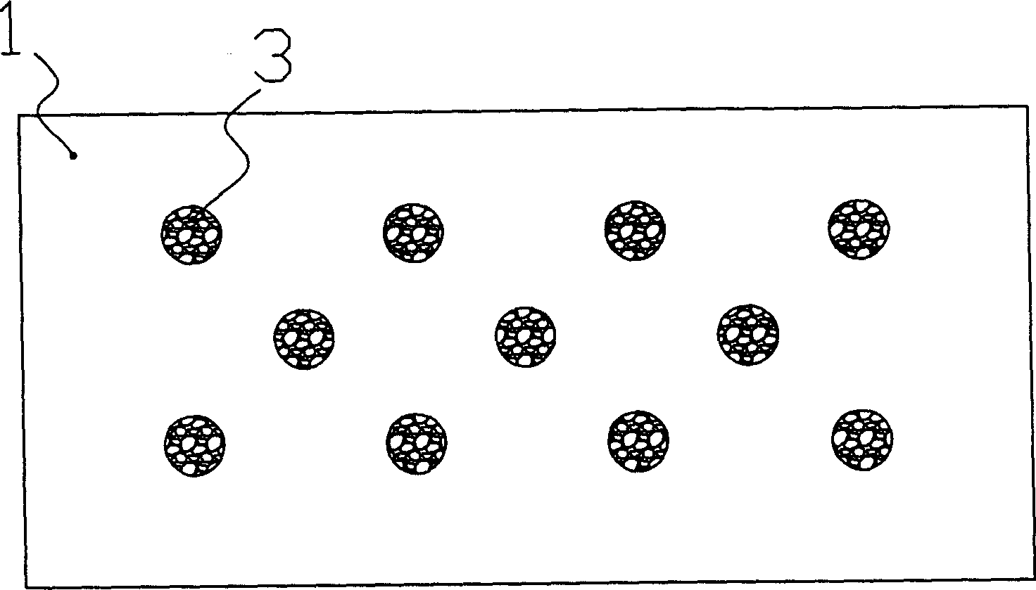 Fire-resistance synthetic wood and its manufacturing method