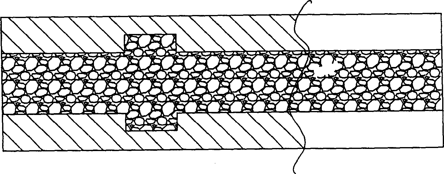 Fire-resistance synthetic wood and its manufacturing method