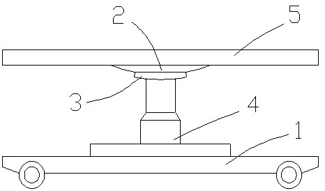 Support leveling steel plate position adjusting device and method for manufacturing precast beam