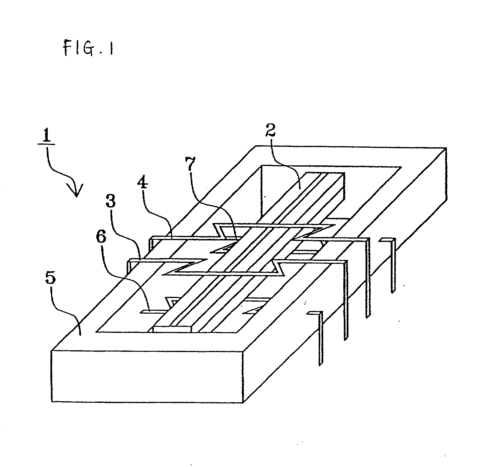 Vibrator support structure, vibrating gyroscope therewith, and electronic device using the same