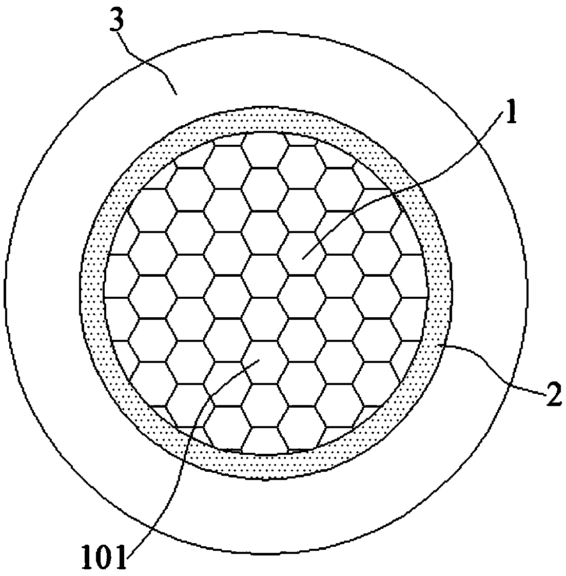 Bending-resistant halogen-free photovoltaic cable