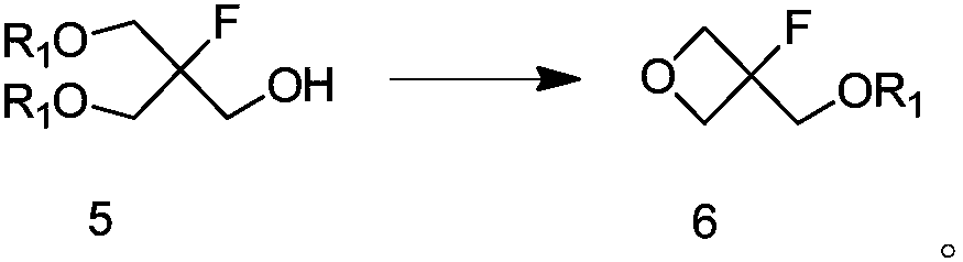 Method for preparing 3-fluorooxetane-3-methanol and intermediate of 3-fluorooxetane-3-methanol