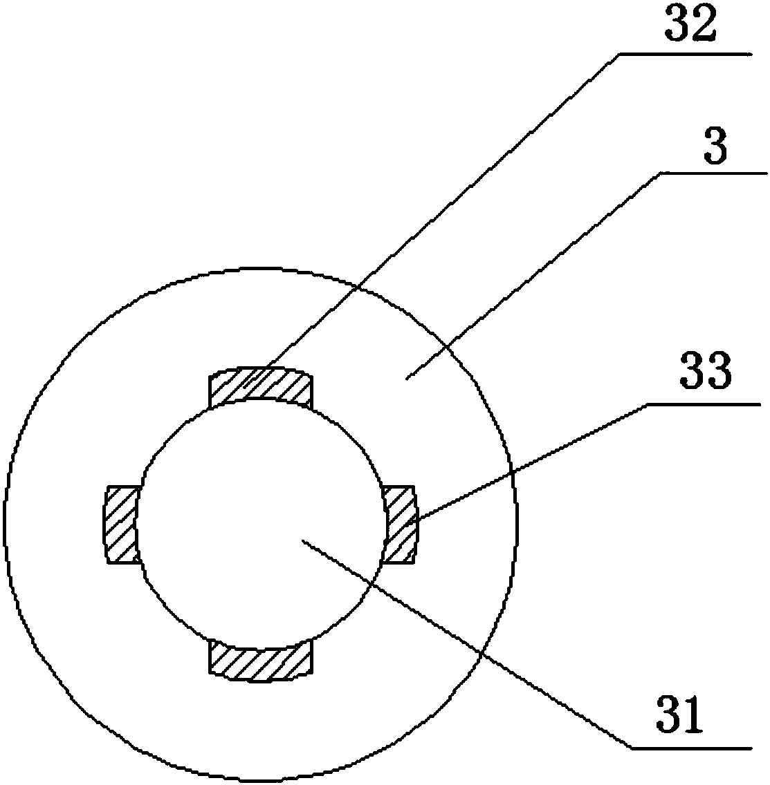 Switch box with low probability of cracking in case of screw twisting