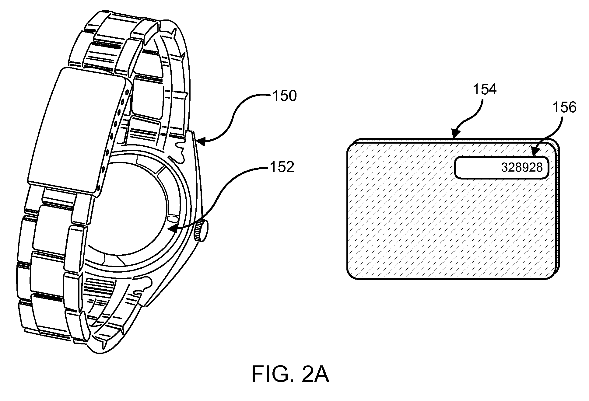 Protecting a manufactured item from counterfeiting