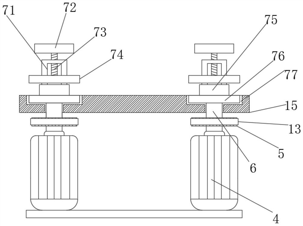 Glass double-sided automatic polishing device