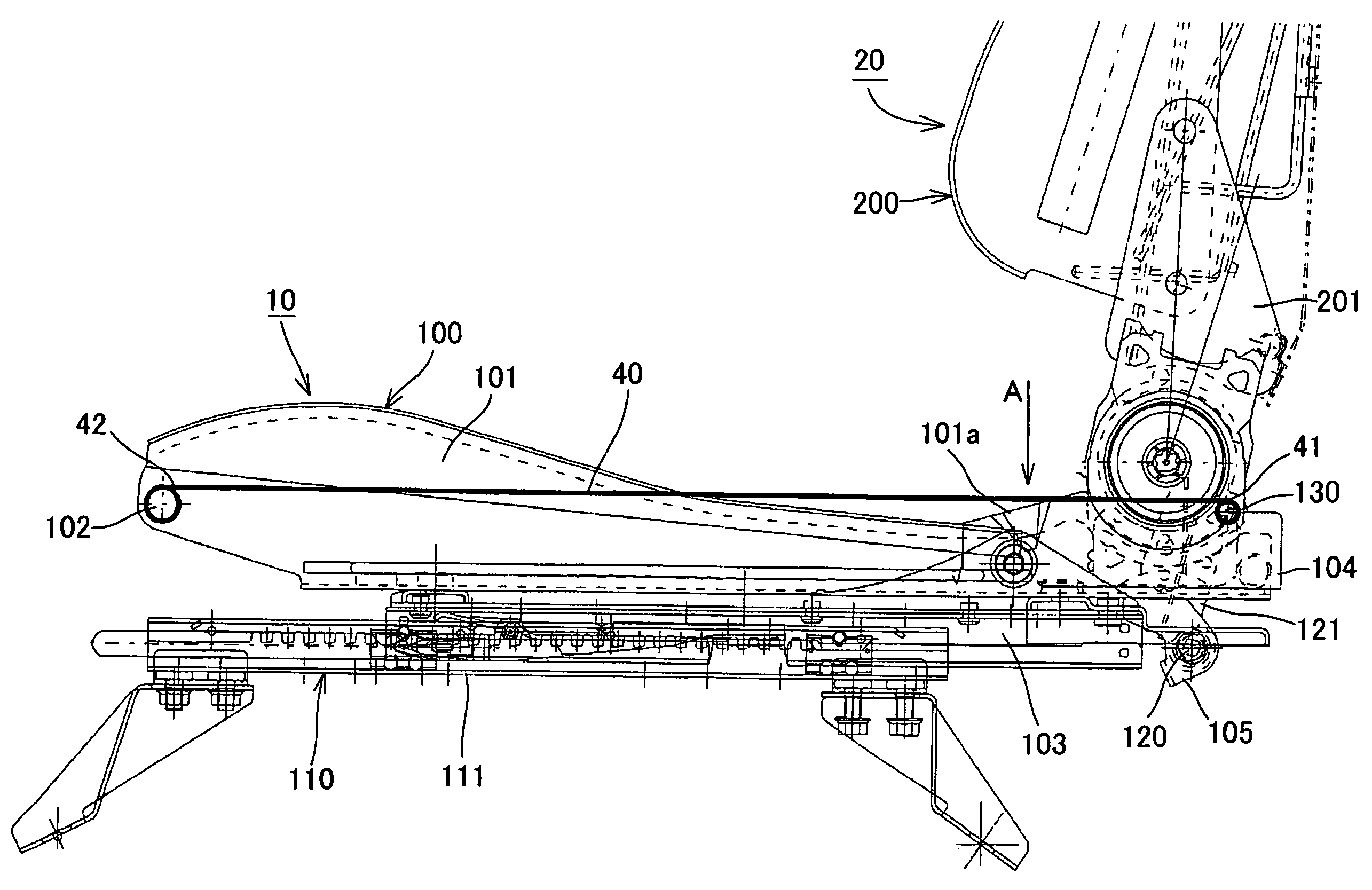 Seat construction