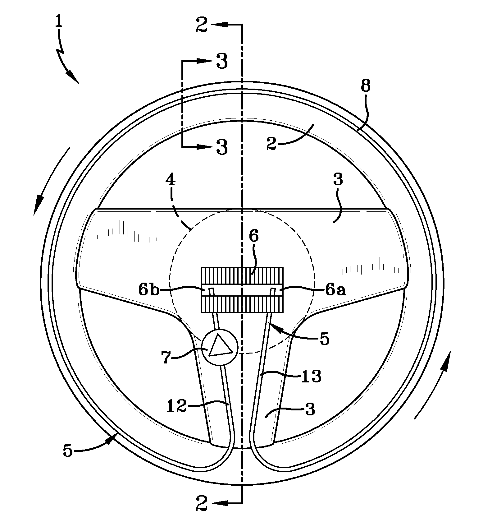 Heated and cooled steering wheel