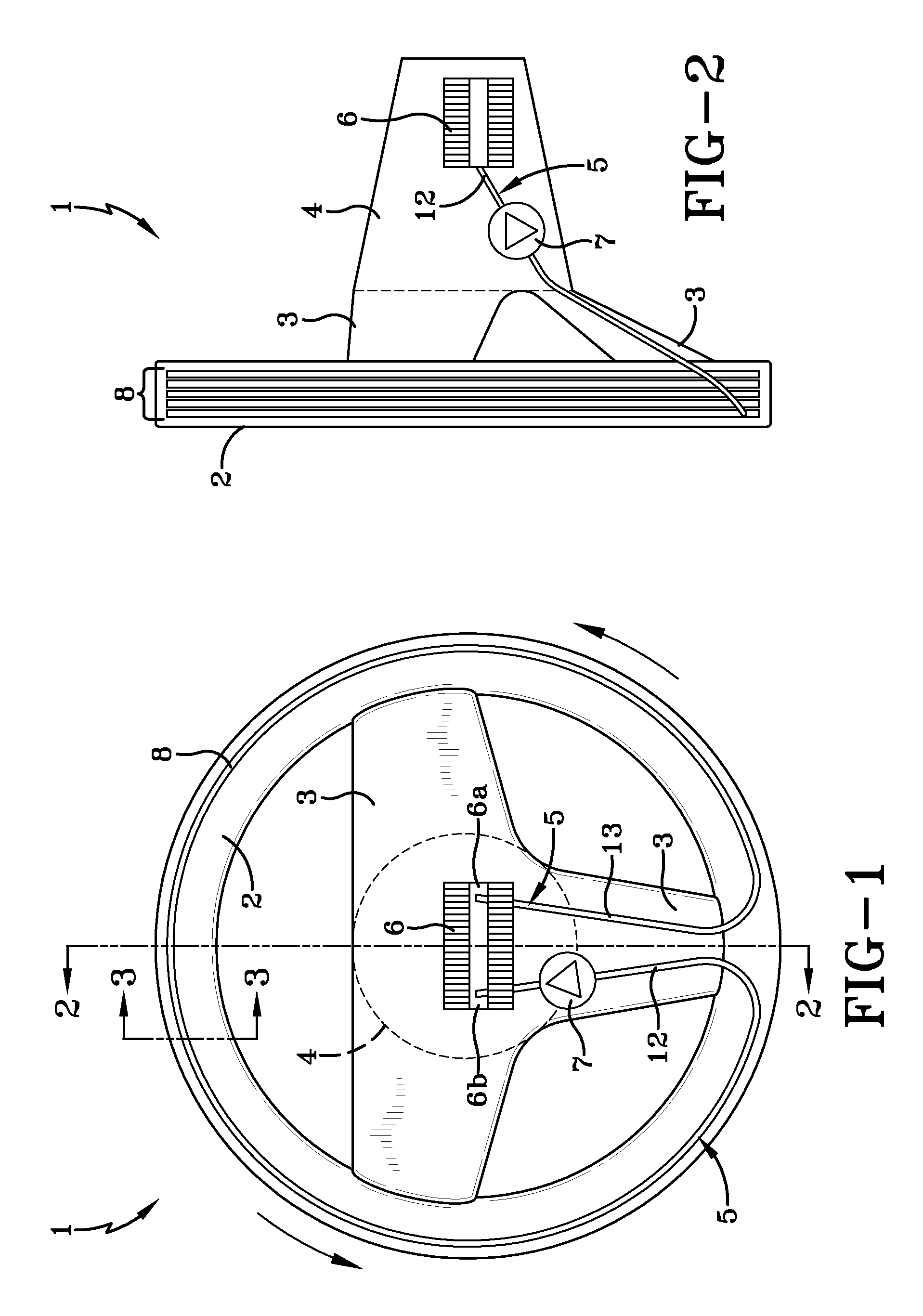 Heated and cooled steering wheel