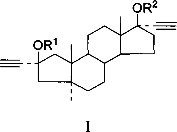 Applicationof A-nor-5 alpha-androstane compounds in preparation of malignant tumor resistant medicaments