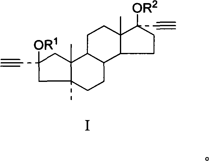 Applicationof A-nor-5 alpha-androstane compounds in preparation of malignant tumor resistant medicaments