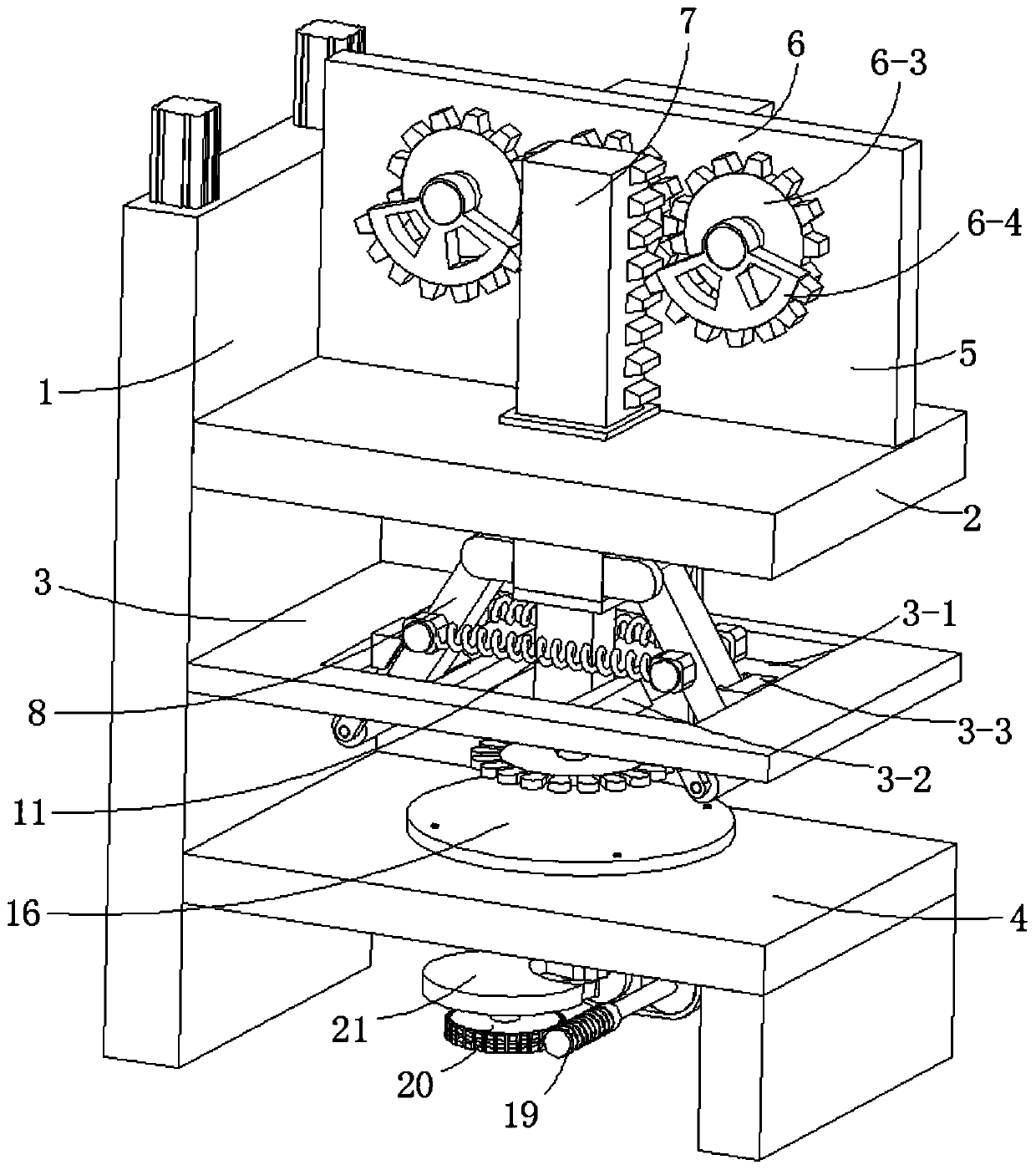 Plant transfer printing equipment and application method thereof