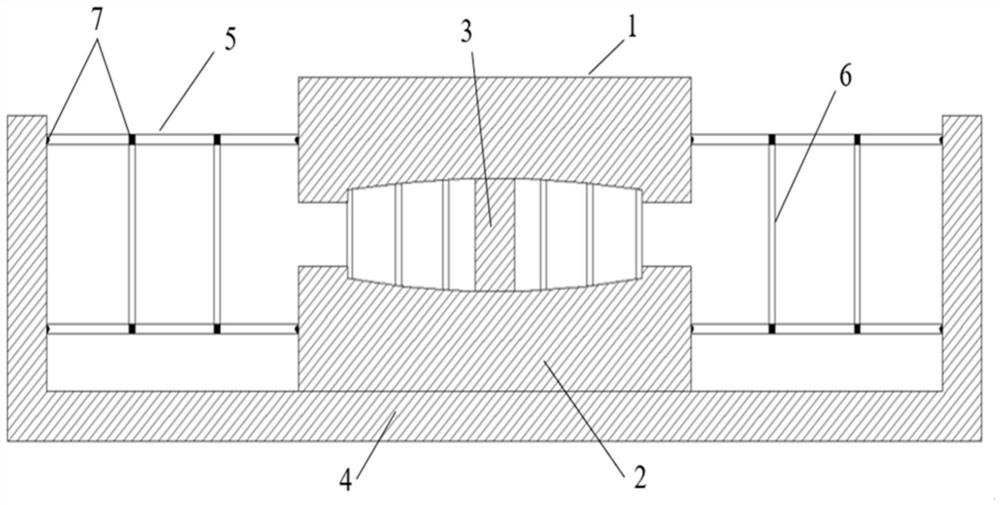 Shock insulation support and power supply system