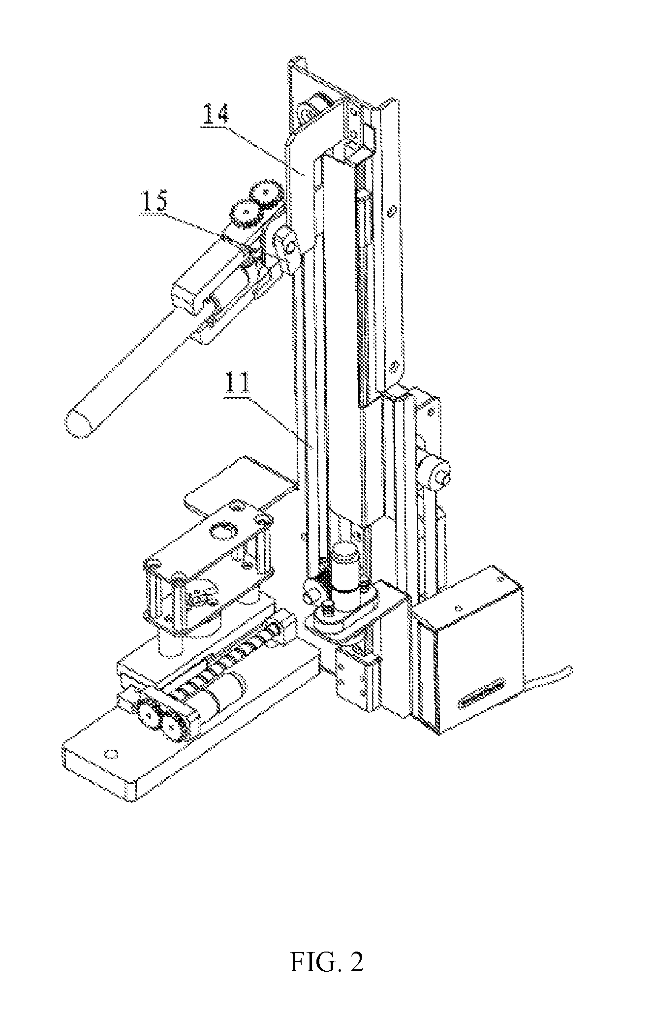 Shaking device for fully-automatic instant check meter