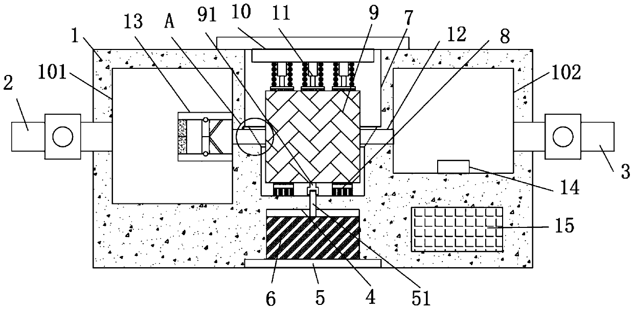 A gas pretreatment booster device and its control method