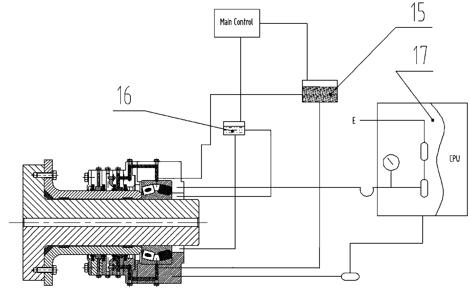 Undersea sealing system, tidal power generation unit applying same and application method