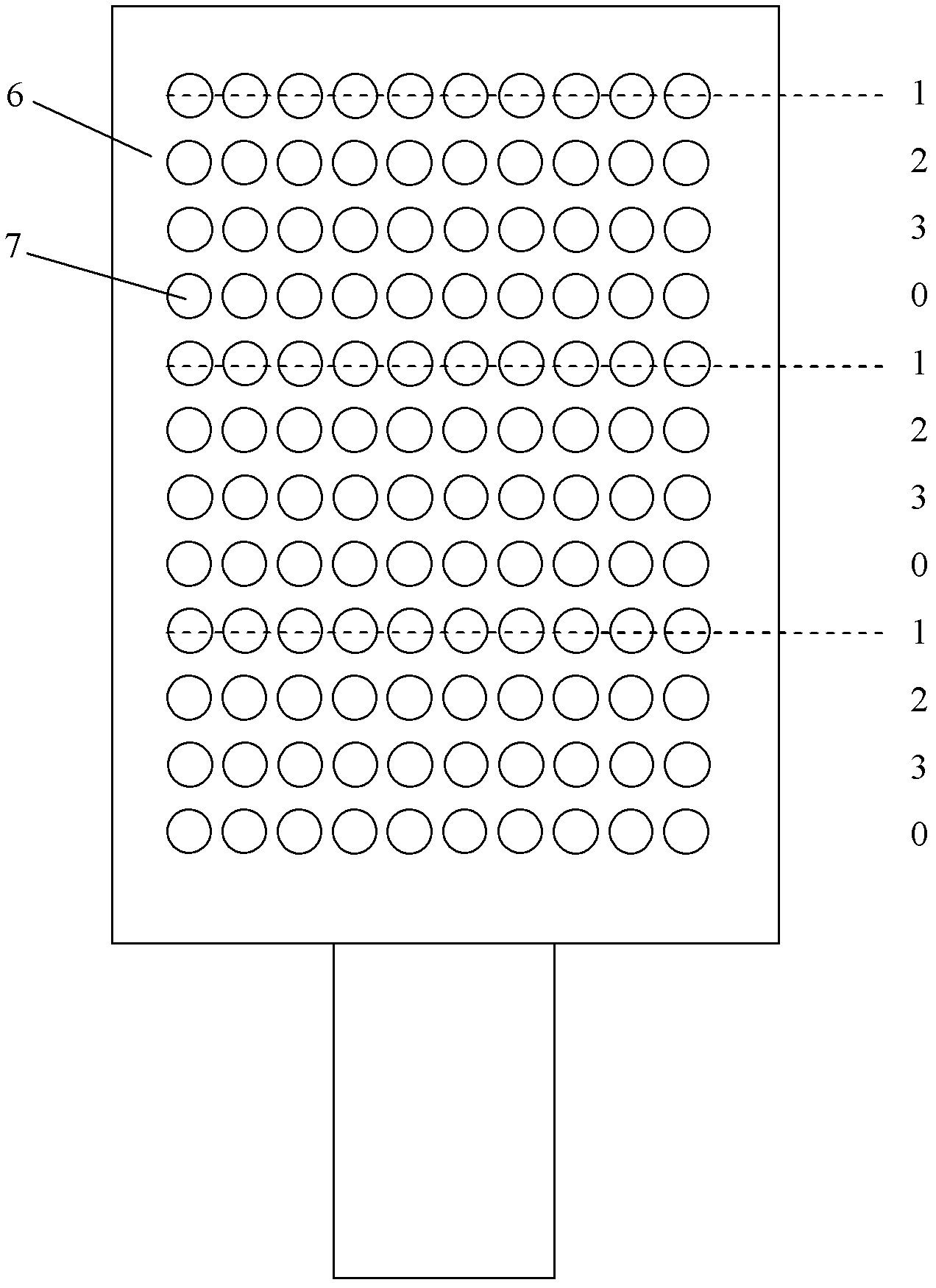 Energy saving LED street lamp