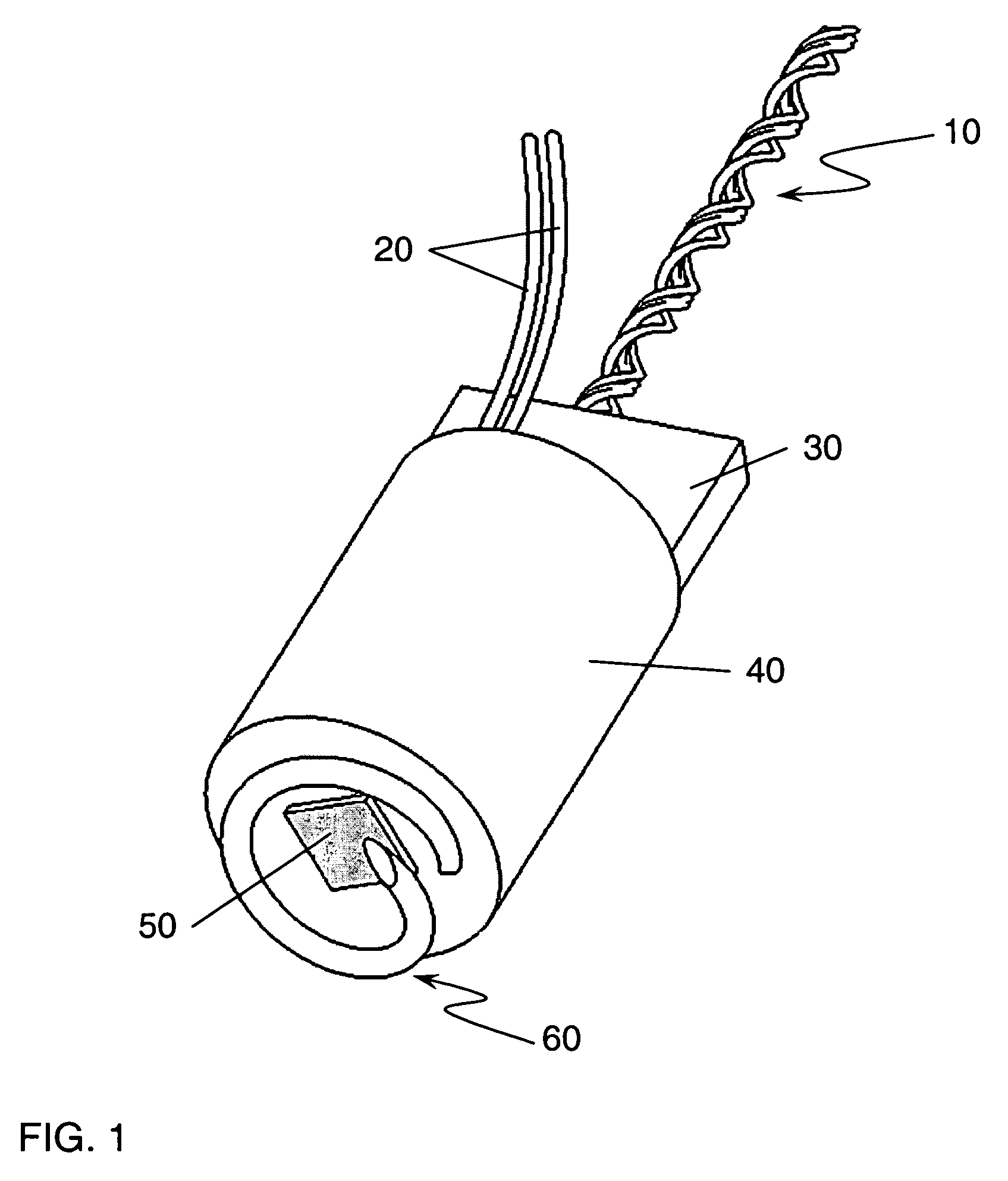 Curved needle assembly for subcutaneous light delivery