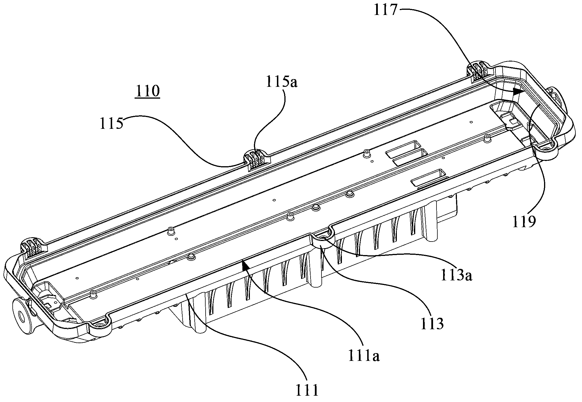 Anti-explosion lamp structure