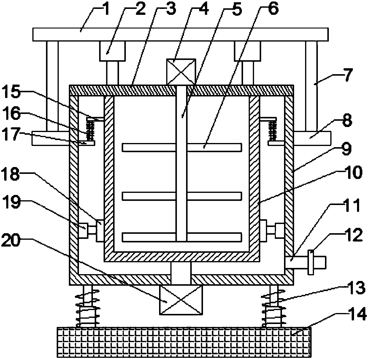 Cleaning equipment capable of dewatering for down feather processing