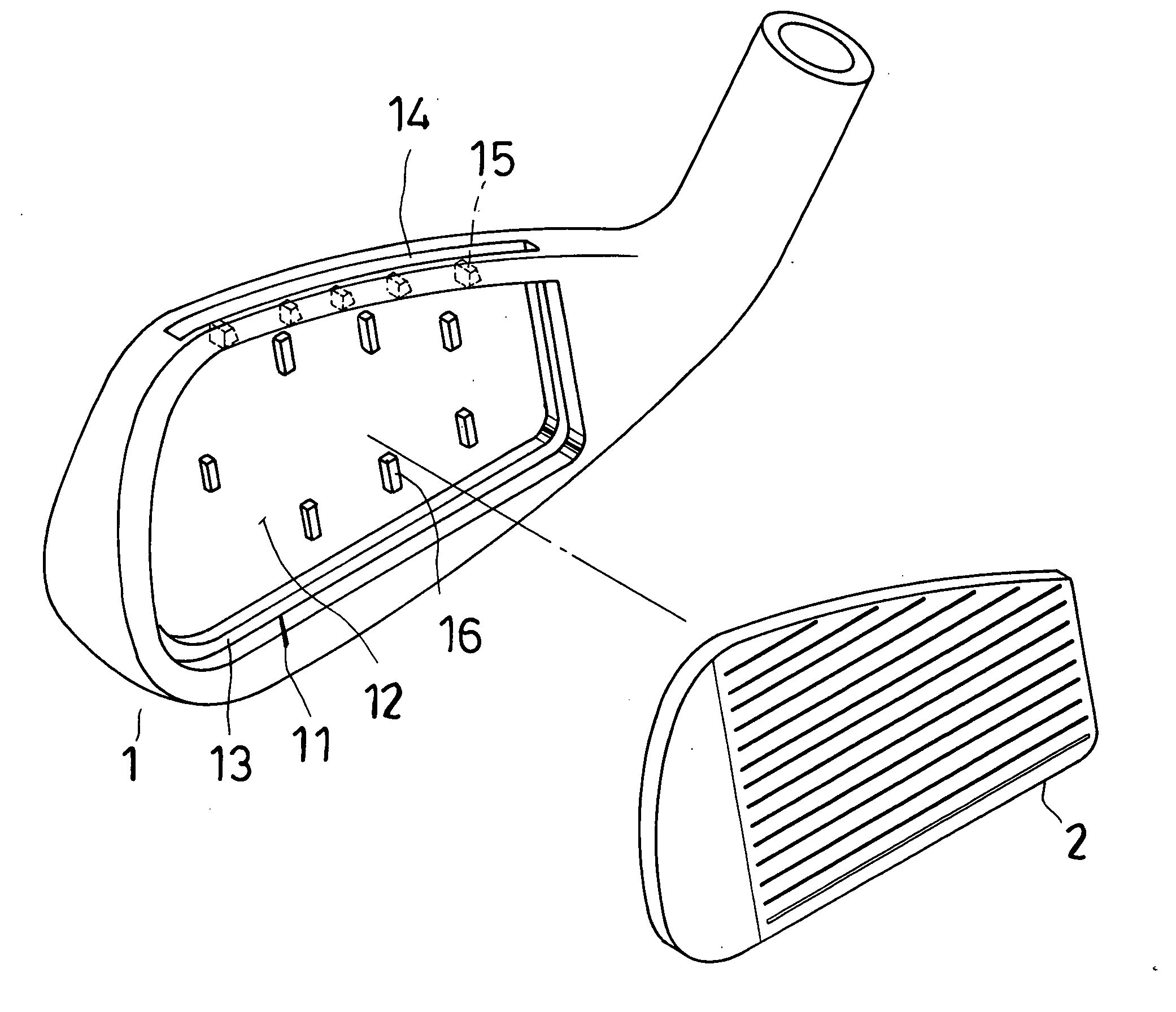 Golf club head structure